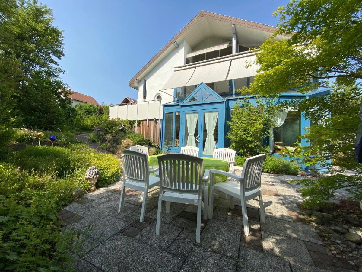 Pension-Ferienwohnung Liesbachtal Direkt Am Waldrand Bayerische Rhoen Schonau an der Brend Bagian luar foto