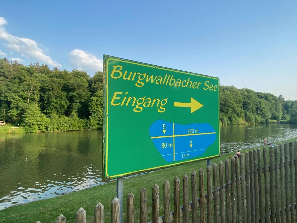 Pension-Ferienwohnung Liesbachtal Direkt Am Waldrand Bayerische Rhoen Schonau an der Brend Bagian luar foto