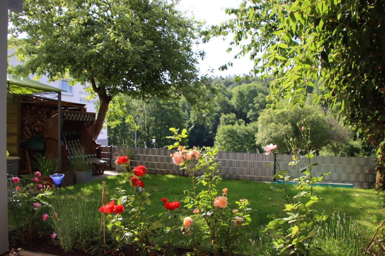 Pension-Ferienwohnung Liesbachtal Direkt Am Waldrand Bayerische Rhoen Schonau an der Brend Bagian luar foto