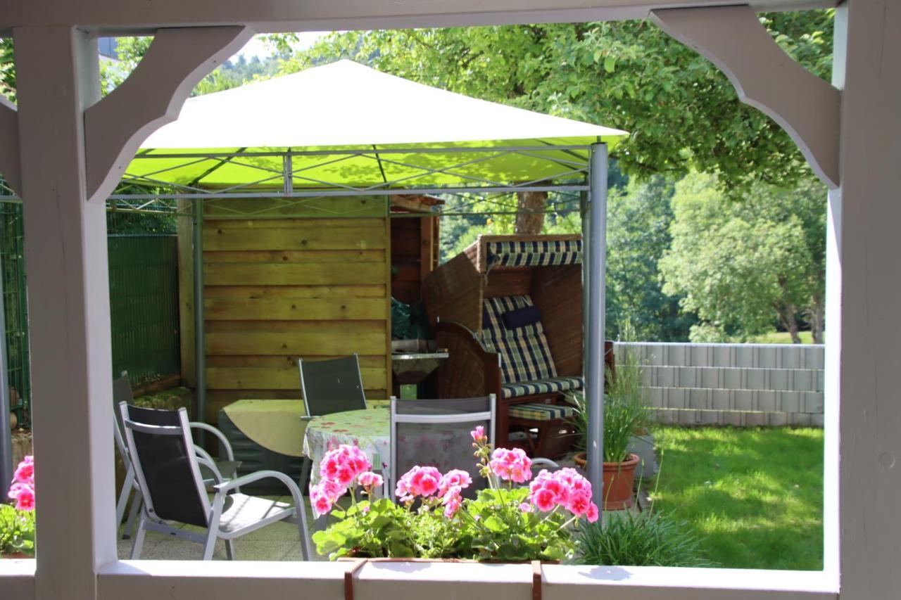Pension-Ferienwohnung Liesbachtal Direkt Am Waldrand Bayerische Rhoen Schonau an der Brend Bagian luar foto