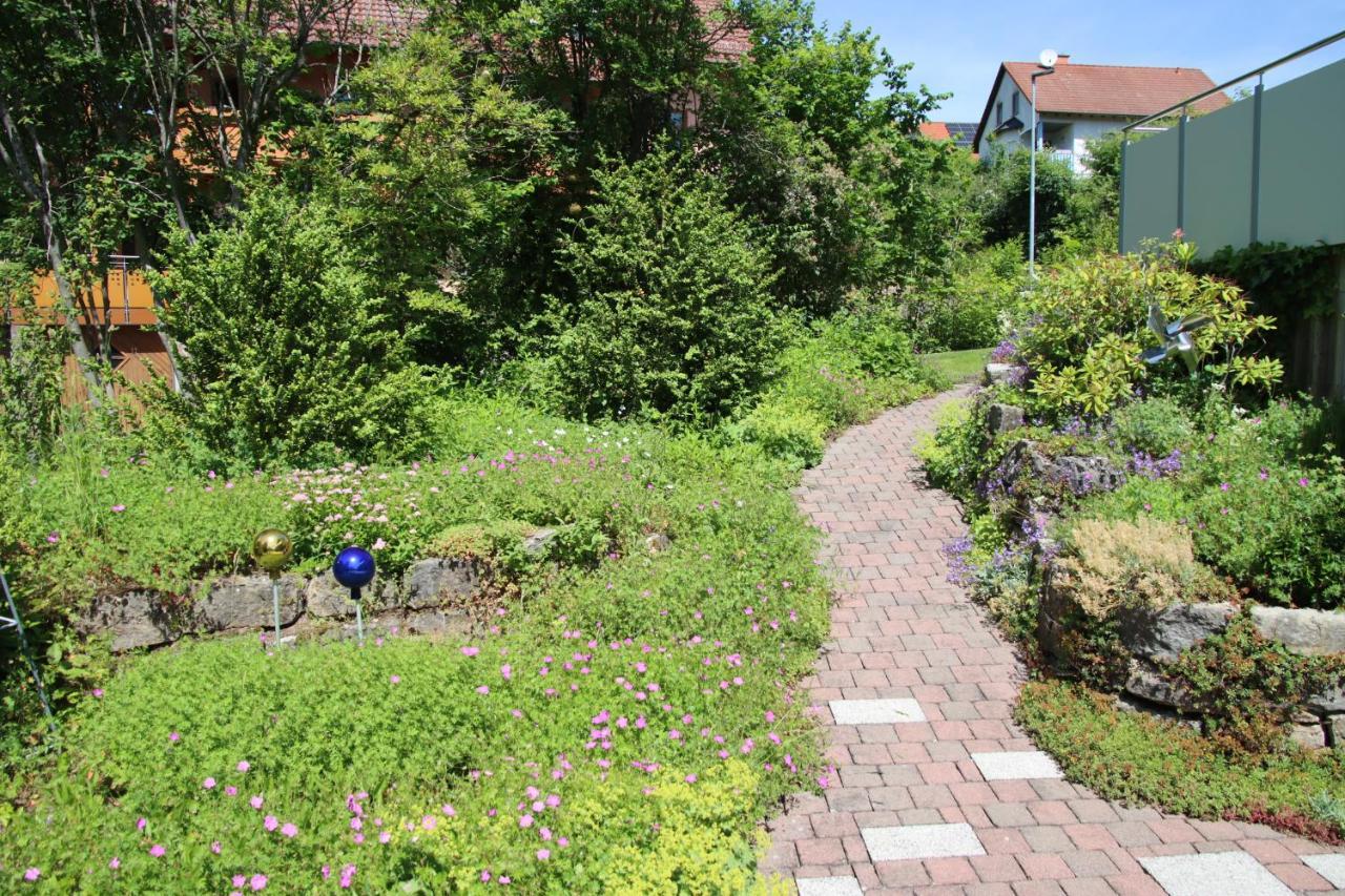 Pension-Ferienwohnung Liesbachtal Direkt Am Waldrand Bayerische Rhoen Schonau an der Brend Bagian luar foto