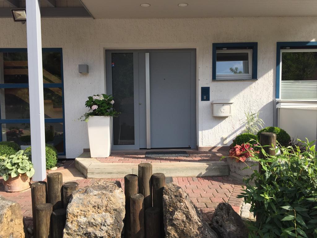Pension-Ferienwohnung Liesbachtal Direkt Am Waldrand Bayerische Rhoen Schonau an der Brend Bagian luar foto